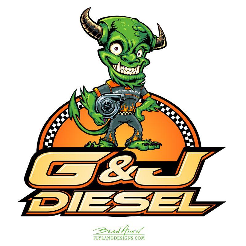 Diesel Mechanic Shop Logo - Logo Design for Automotive Repair Shop