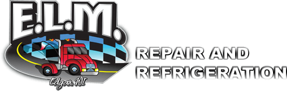 Diesel Mechanic Shop Logo - E.L.M. Repair & Refrigeration. Specials. Our Truck Repair Shop