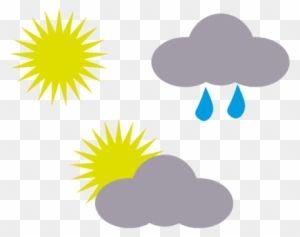 Wind Mountain Logo - Storm Brings Rain, Flooding, Wind, Mountain Snow - Weather Symbols ...