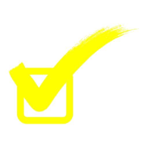 Yellow Check Logo - Yellow Check Mark