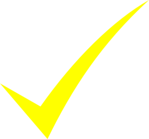Yellow Check Logo - Check Mark Clip Art clip art online