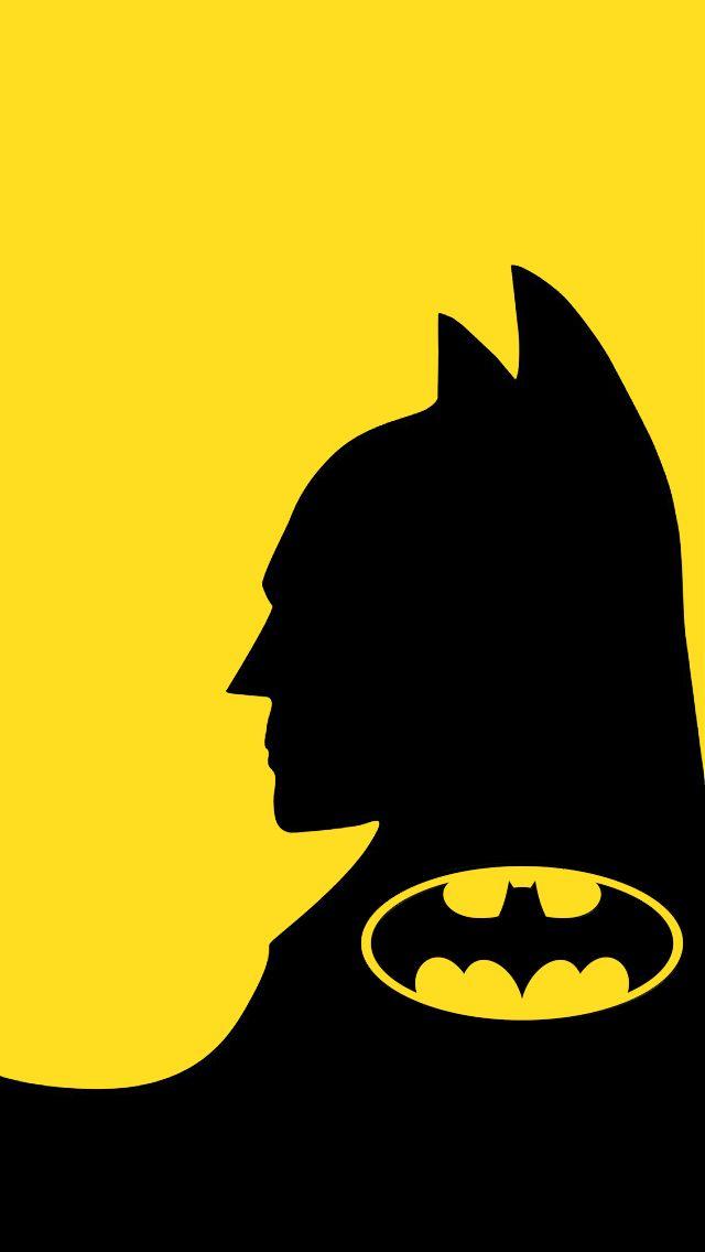 Batman Yellow Logo - Best Batman wallpaper for your iPhone 5s, iPhone 5c, iPhone 5