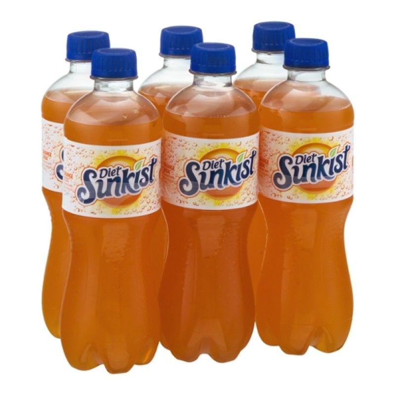 Diet Sunkist Orange Cans Logo - Sunkist Orange Soda DIET PK / 16.9 OZ PrestoFresh Grocery Delivery