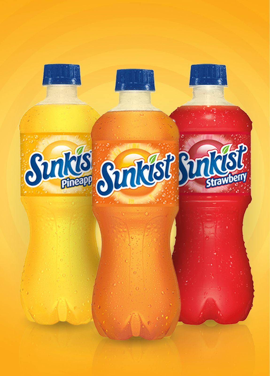 Diet Sunkist Orange Cans Logo - Sunkist
