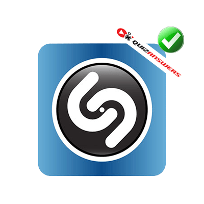 Black White S Logo - Blue and white circle Logos