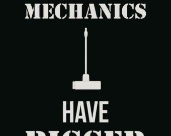 Diesel Mechanic Shop Logo - I'm The Mechanic That's Why Garage Sign With Magnet