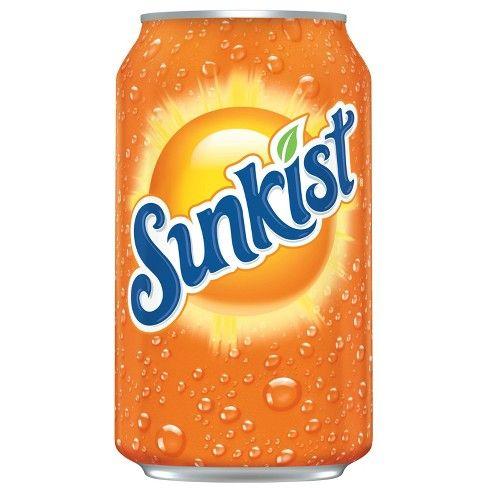 Diet Sunkist Orange Cans Logo - Sunkist Orange Soda 12 Fl Oz Cans
