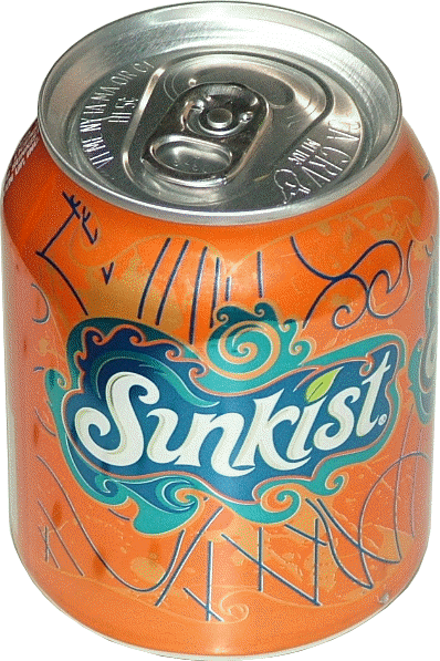Diet Sunkist Orange Cans Logo - sunkist orange soda half cans 8oz office home school delivery