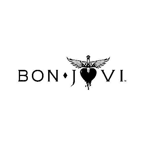 Bon Jovi Band Logo - Bon Jovi Band Logo Vinyl Sticker