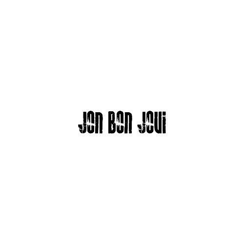 Bon Jovi Band Logo - Jon Bon Jovi Band Logo Decal