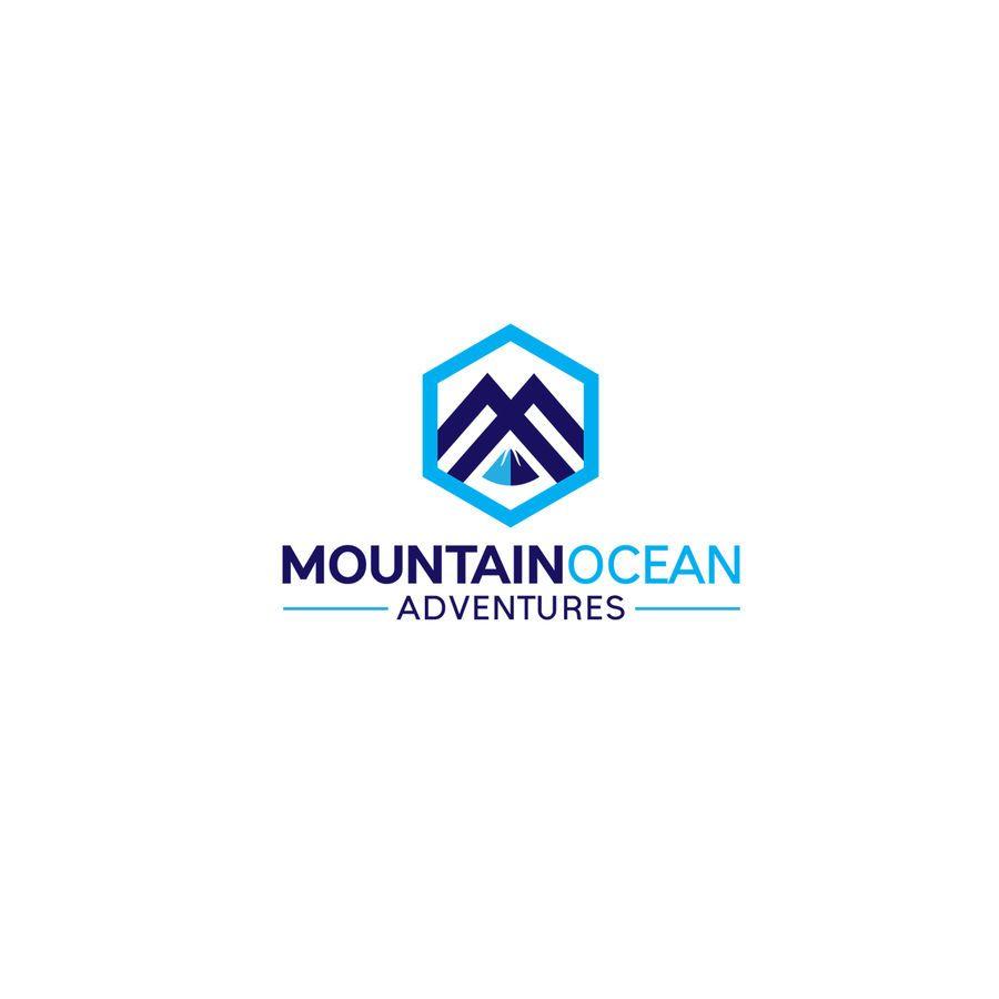Ocean with Mountain Logo - Entry #18 by graphicmaker42 for Mountain Ocean Adventures Logo ...