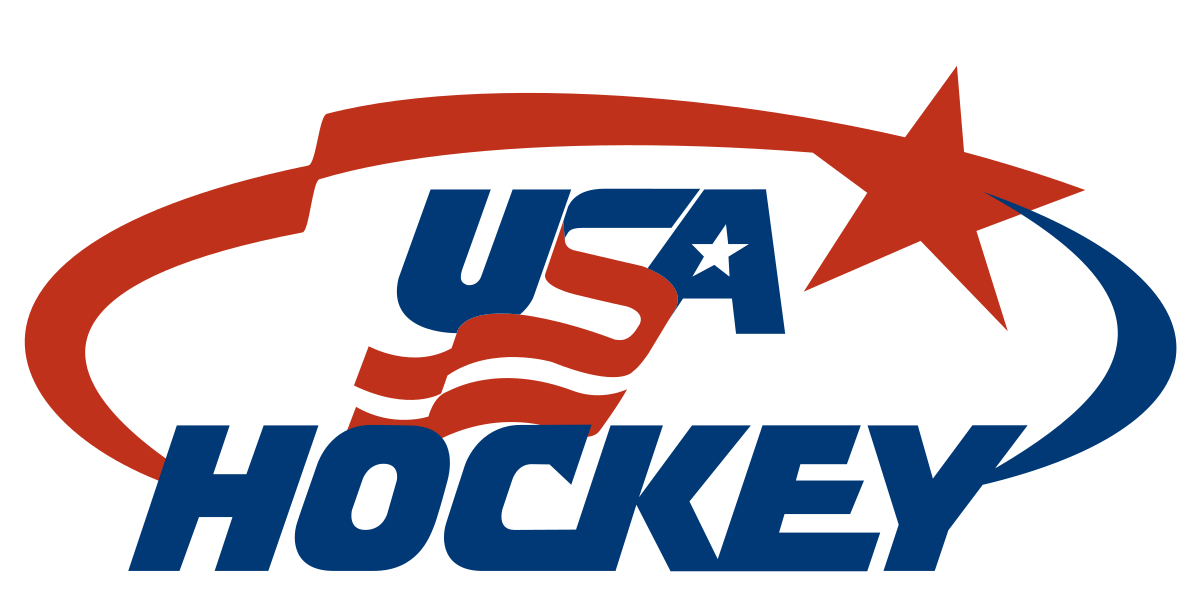 Red White Blue Hockey Logo - USA Hockey