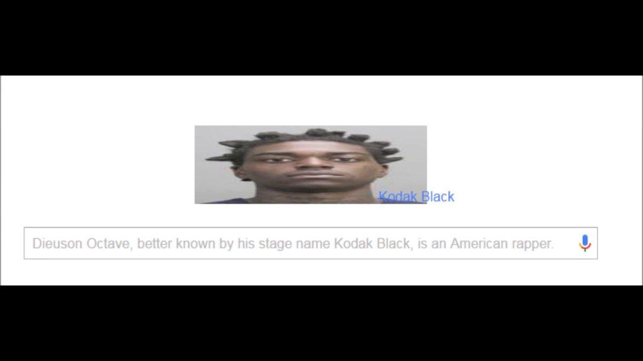 Rapper Kodak Logo - Changing Google's Logo with Inspect Element Black edition