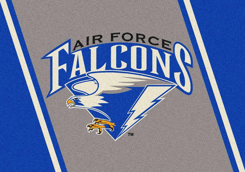 Air Force College Football Logo - Milliken College Spirit 68870 Air Force Team Area Rug