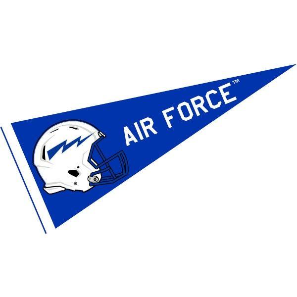 Air Force College Football Logo - College Football Pennant for Air Force Falcons and Helmet Pennants