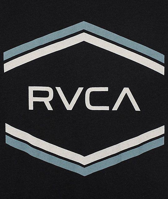 RVCA Logo - RVCA Double Hex T-Shirt | Zumiez