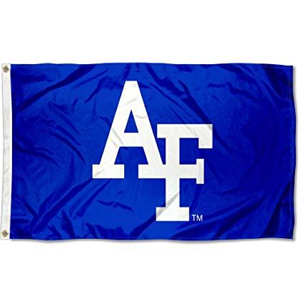 Air Force College Football Logo - Amazon.com : College Flags and Banners Co. Air Force Falcons AF Logo