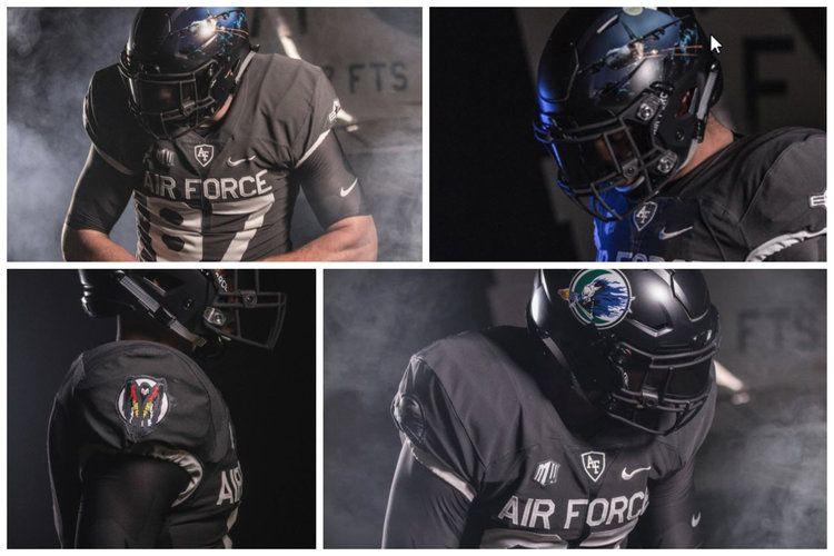 Air Force College Football Logo - Here are the new college football uniforms for the 2018 season