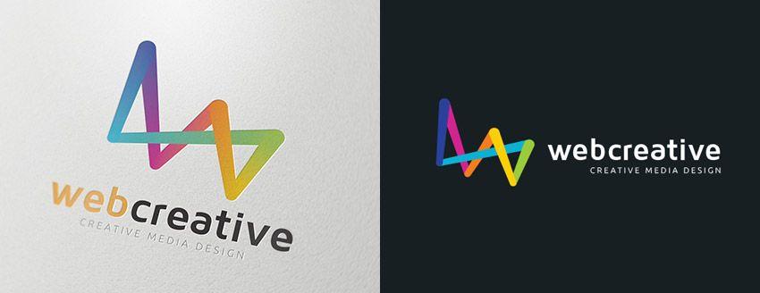 Colorful Web Logo - Best Logo Design Templates Creative Business Branding