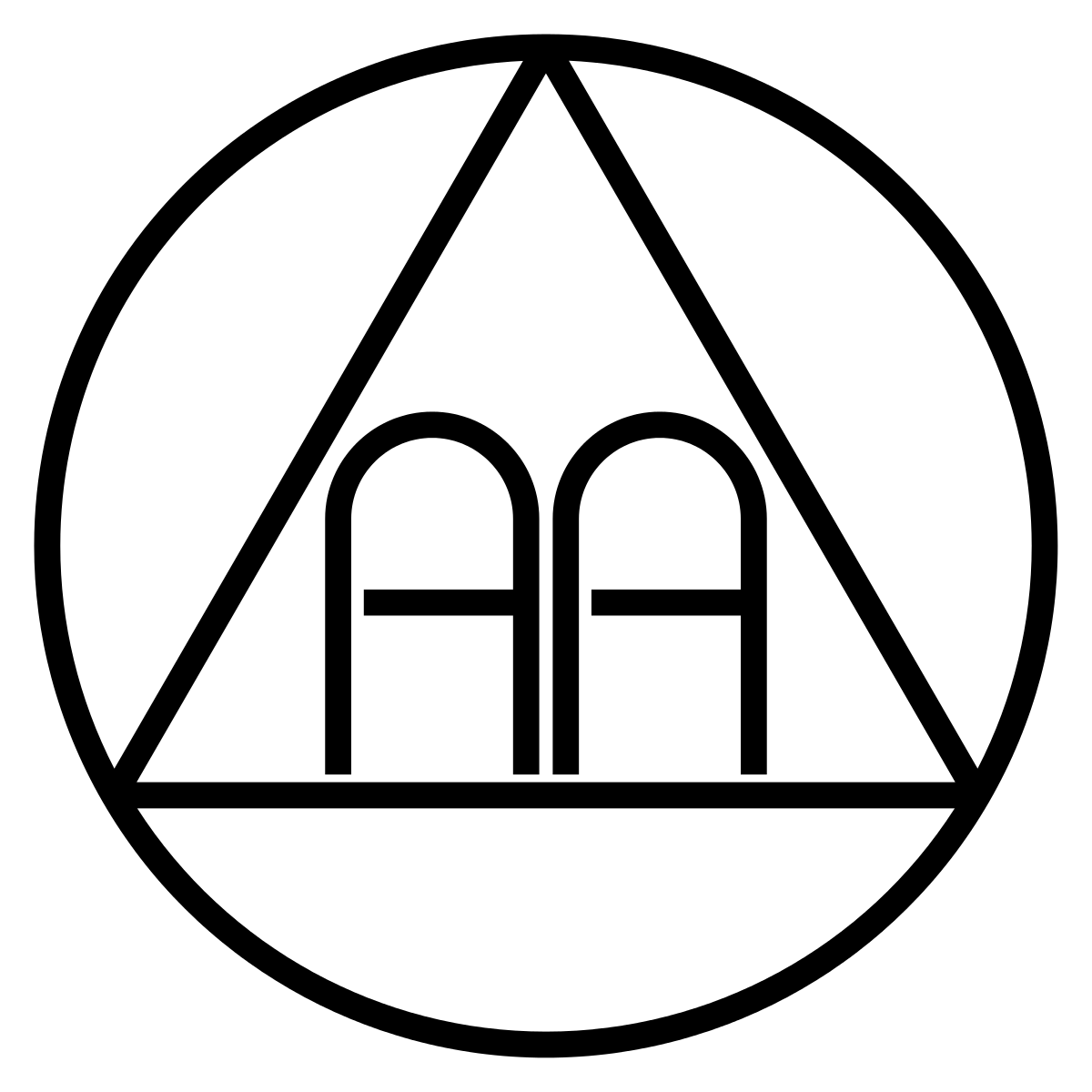 Alcoholicos Anonimos Logo - Alcohólicos Anónimos, la enciclopedia libre