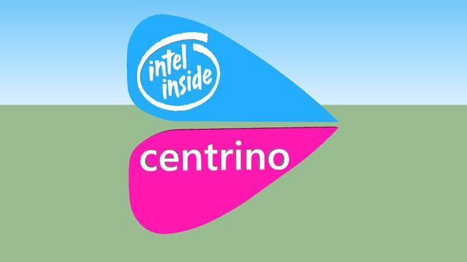 Intel Centrino Inside Logo - Intel Centrino Logo (2003-2005) | 3D Warehouse