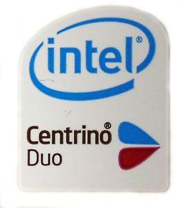 Intel Centrino Inside Logo - INTEL CENTRINO DUO STICKER LOGO AUFKLEBER 16x20mm (123)