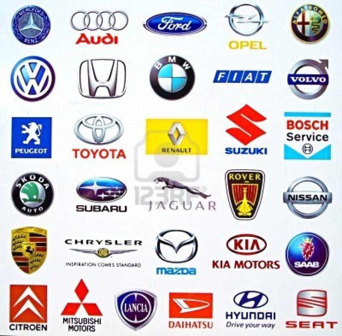 Car Maker Logo - Car maker bland logos | logo design | Logos, Logo design, Car logos