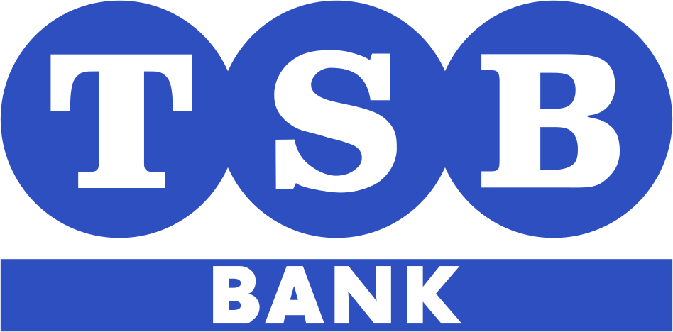 Blue bank. TSB логотип. ТСБ. TSB Bank. TSB наклейка.