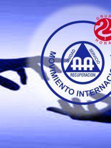 Alcoholicos Anonimos Logo - Movimiento Internacional 24 Horas de Alcohólicos Anónimos