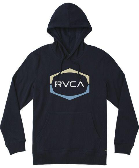 RVCA Logo - Dayshift Logo Hoodie | RVCA