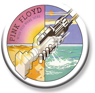 Wish You Were Here Logo - Pink Floyd You Were Here Logo Pinback Button