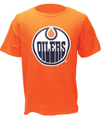 Oilers Logo - Men's NHL Edmonton Oilers Logo T-Shirt | United Sport & Cycle ...