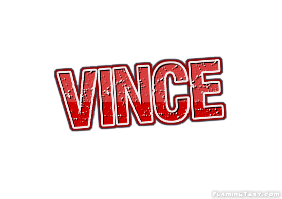 Vince Logo - Vince Logo. Free Name Design Tool from Flaming Text