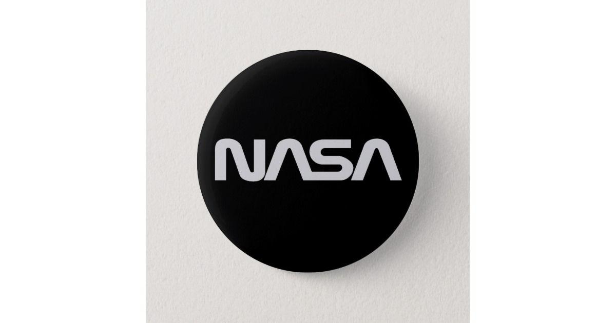 NASA Snake Logo - NASA Snake Logo DARK Button