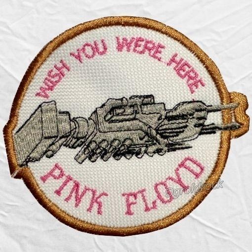 Wish You Were Here Logo - Pink Floyd Wish You Were Here Logo Embroidered Patch Roger Waters