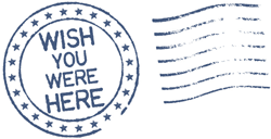 Wish You Were Here Logo - wish you were here