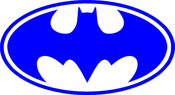 Blue Batman Logo - Batman Logo Clip Art at Clker.com - vector clip art online, royalty ...