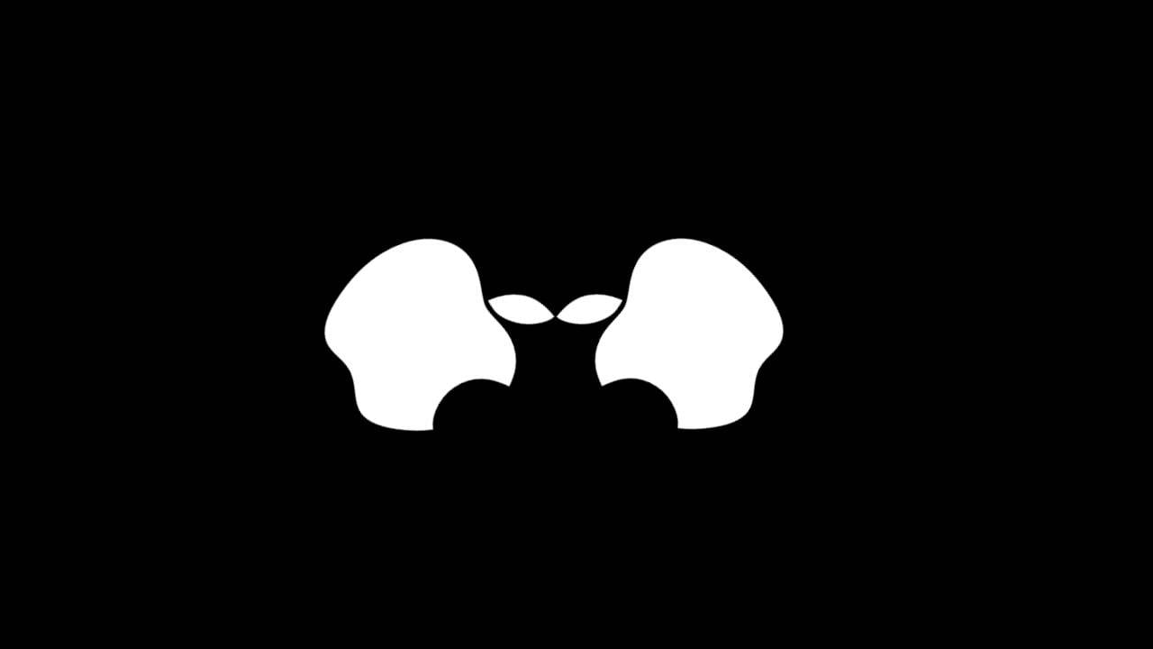 Grey Alien Logo - scary apple logo transform to an alien - YouTube