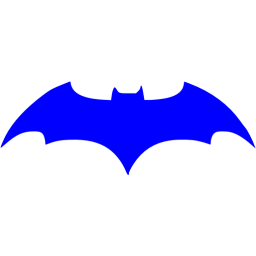 Blue Batman Logo - Blue batman icon blue batman icons