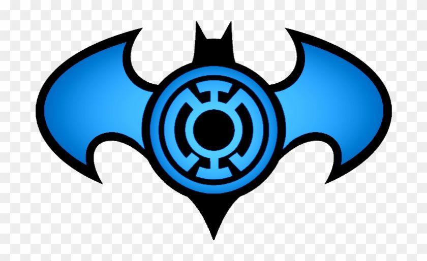 Blue Batman Logo - Batman Blue Lantern Logo By Kalel7 Corps Batman Logo