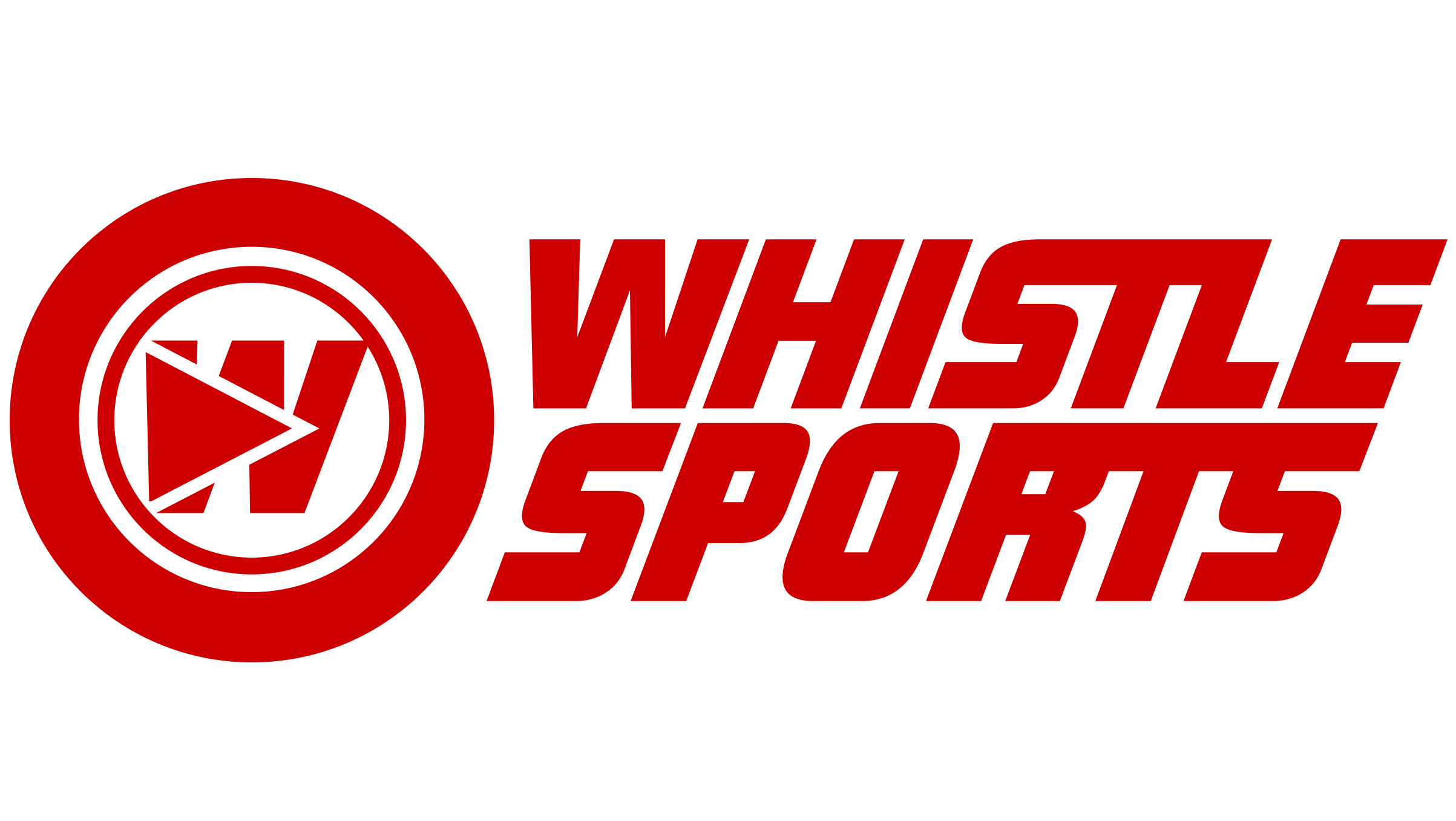 Red Circle Sports Logo - Whistle Sports Raises $28 Million Series D