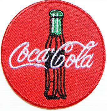 Amazon Drink Logo - 1.75 Mini Enjoy Coca Cola Coke Soft Drink Logo Jacket T Shirt Patch