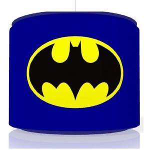 Blue Batman Logo - BATMAN LOGO SUPERHEROES CEILING LIGHT LAMP LIGHT SHADE 11