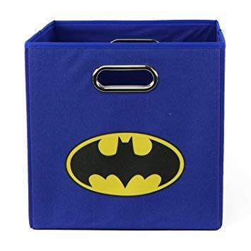 Blue Batman Logo - Amazon.com: Batman BATSTOR301 Logo Folding Storage Bin Blue: Baby
