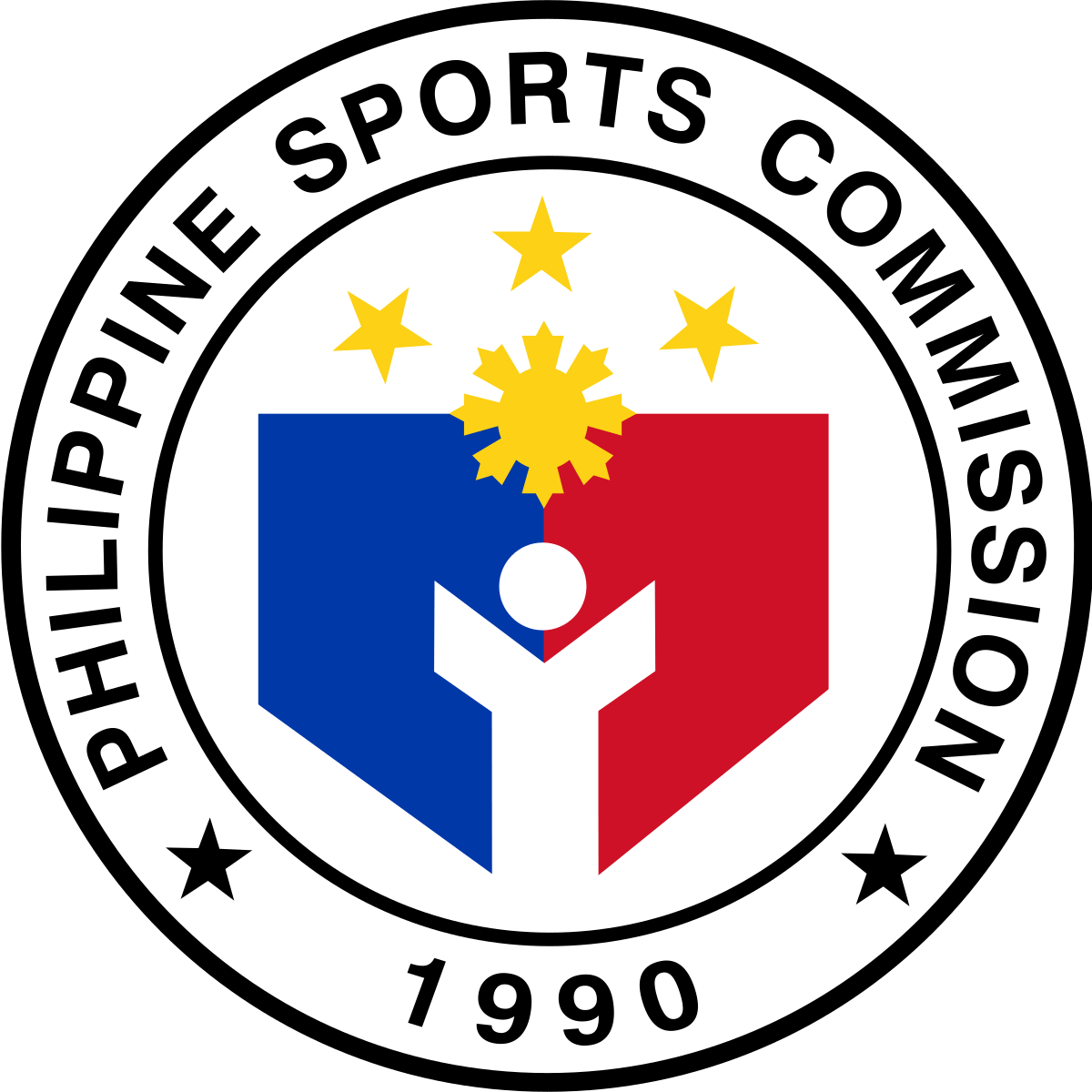 Red Circle Sports Logo - Philippine Sports Commission