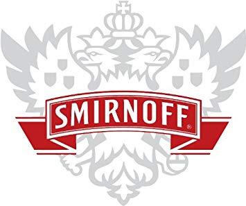 Amazon Drink Logo - Smirnoff Alcohol Drink Logo Car Bumper Sticker Decal 5