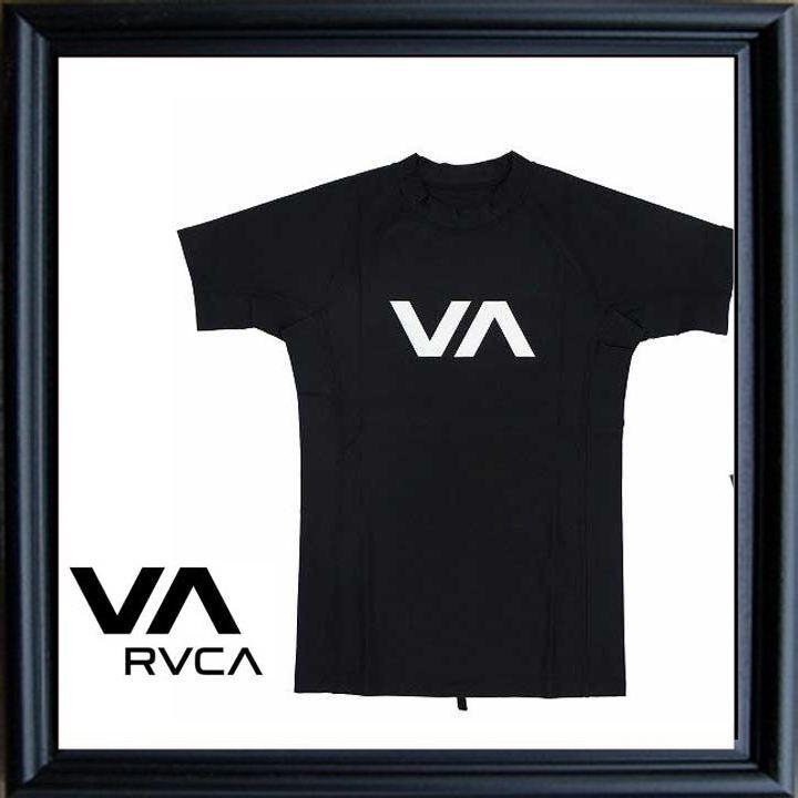 RVCA Logo - World Select Web Shop ORSAY: RVCA logo and short sleeve RashGuard ...