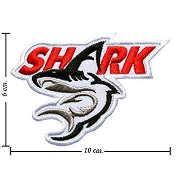 Amazon Drink Logo - Shark Energy Drink Logo II Embroidered Patches, Appliques, iron on ...