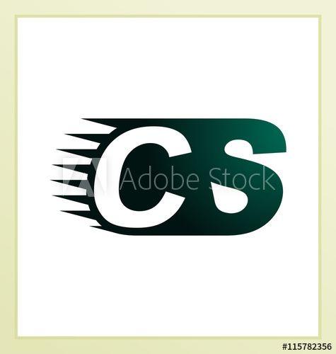 As a Two CS Logo - CS Two letter composition for initial, logo or signature this