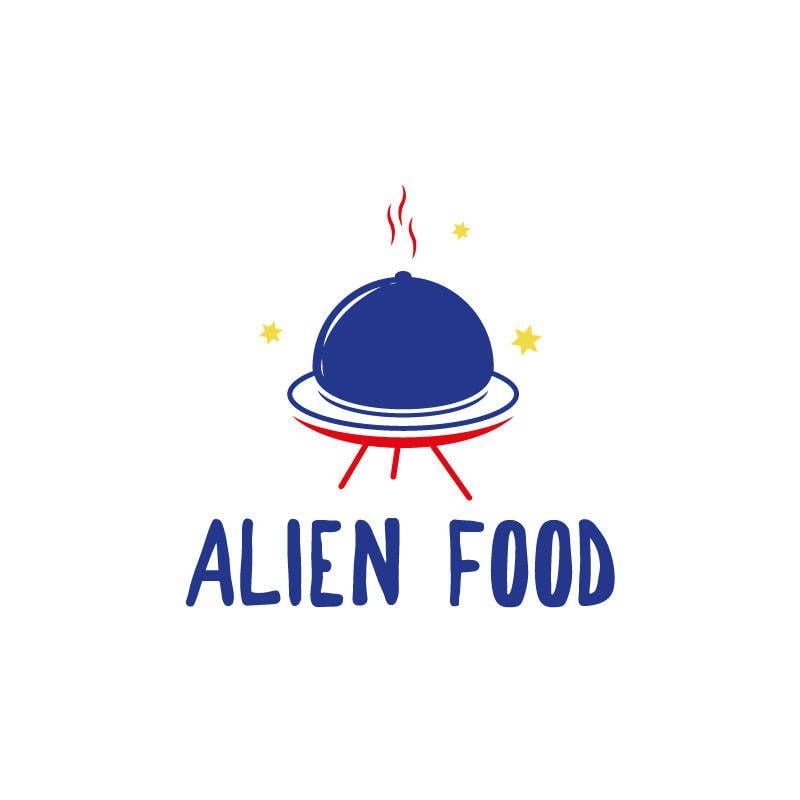 Alien Logo - Alien Food Creative Logo | 15LOGO